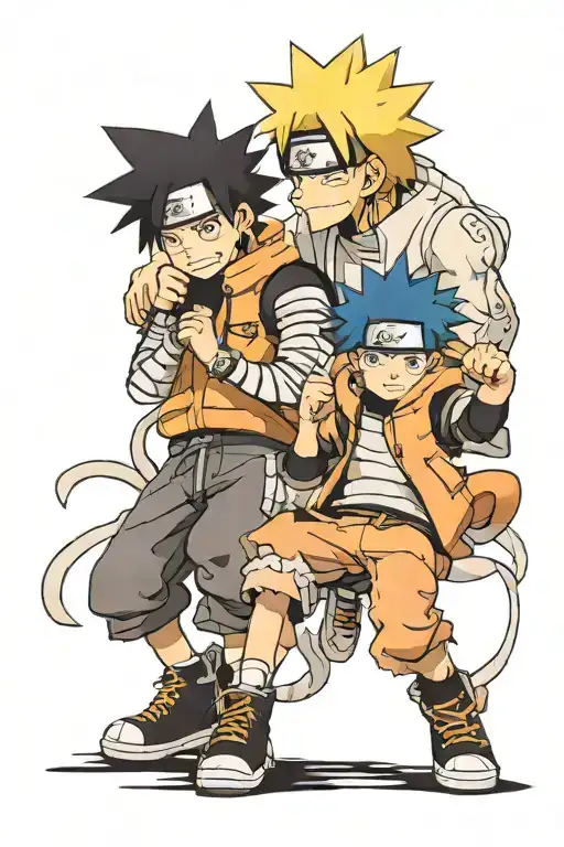 Naruto And Sasuke