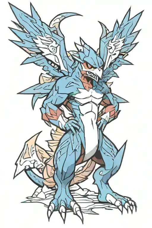 Pokemon Blaziken But Blue