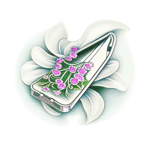 Harmonica With Lily Of The Valley