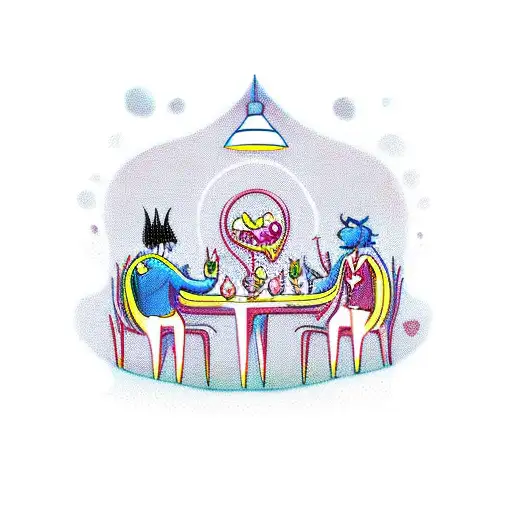 A Romantic Dinner With Half Demon Half Angel Waiters