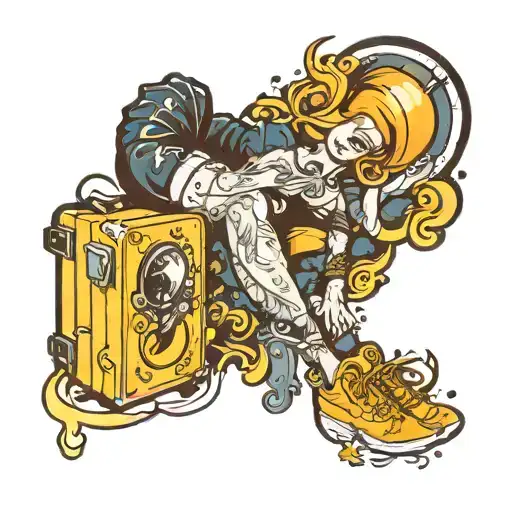 Whimsical Dark Thigh