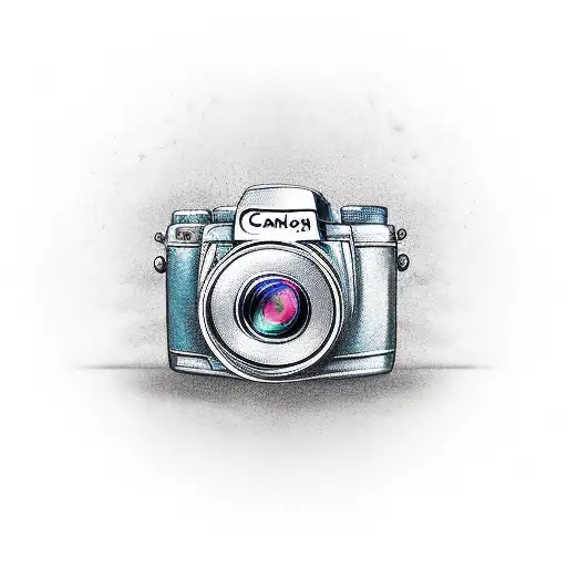 Camera And Bolt With Boke Background