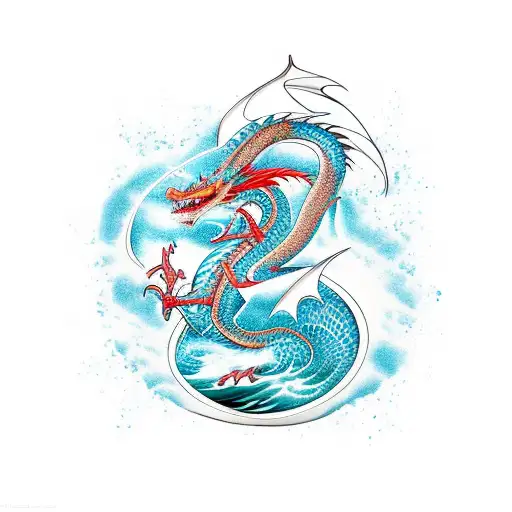 Dragon Water Surfboard