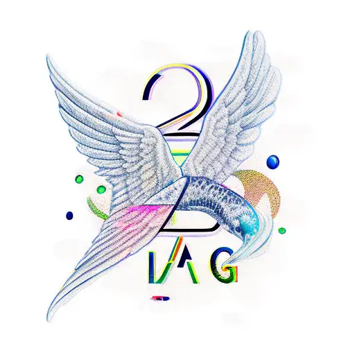 Wing With Letters D A S