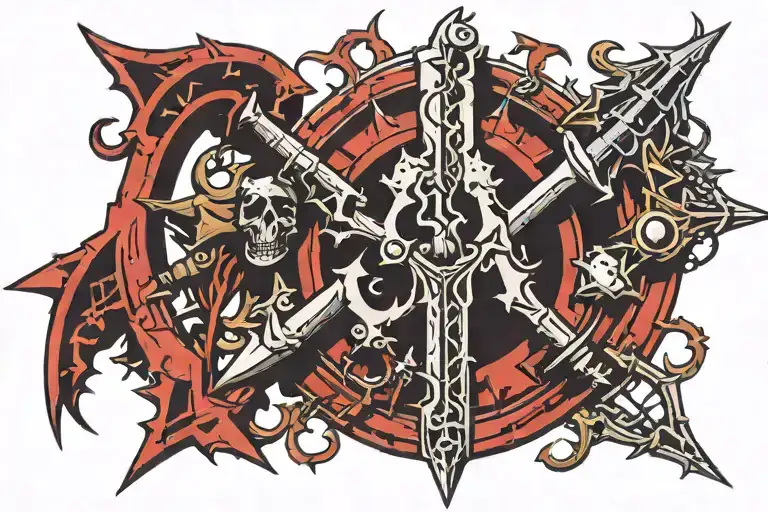 Warhammer Chaos Undivided Symbol