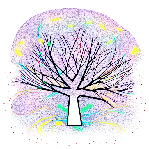 Circuit Tree With Light Pulses