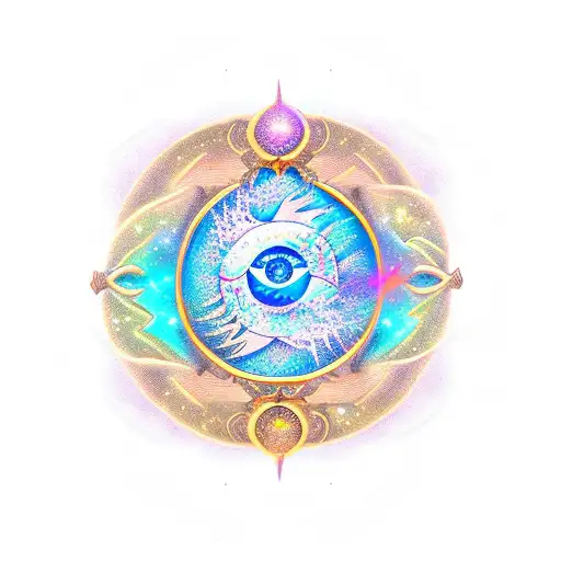 Sword Stars Ring Moon Sun Heart