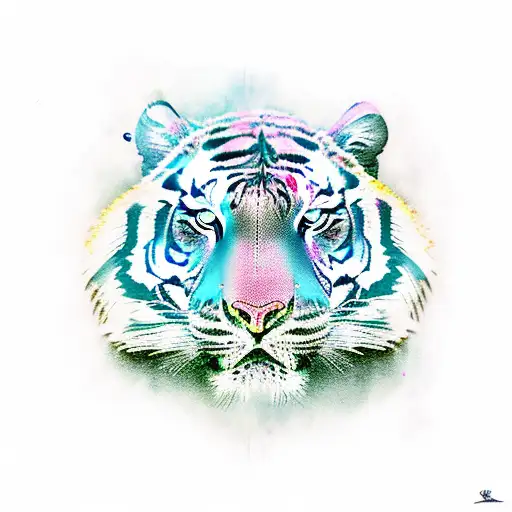 Roaring Tiger Head