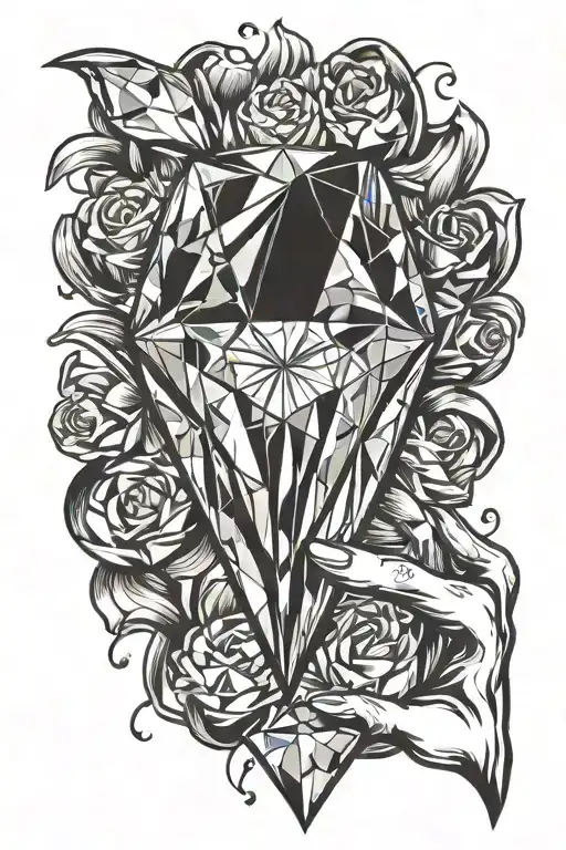 I Love You In Sign Language With A Diamond Jewel