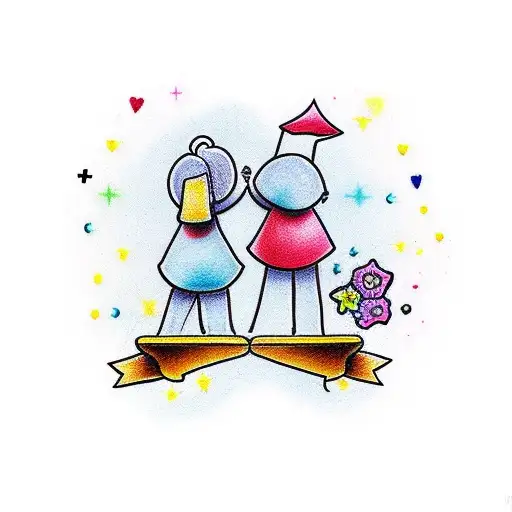 Friendship Tatto Idea For 2 People To Get