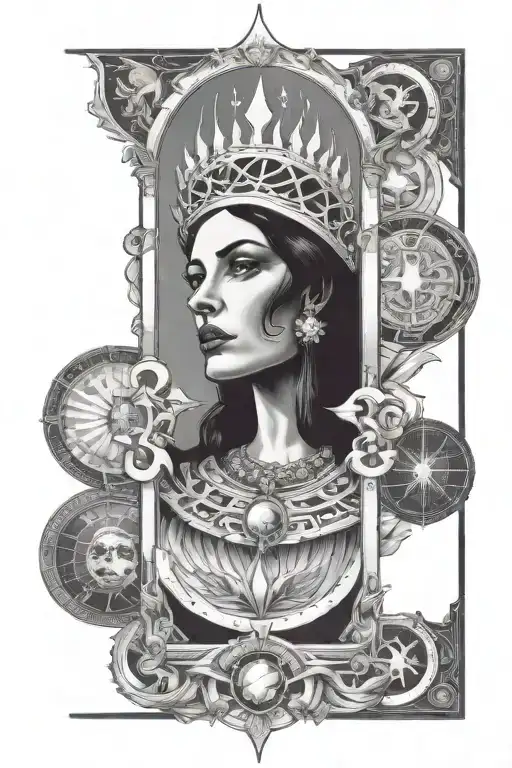 Tarot Card High Priestess