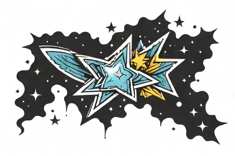 Small Star And Small Halo