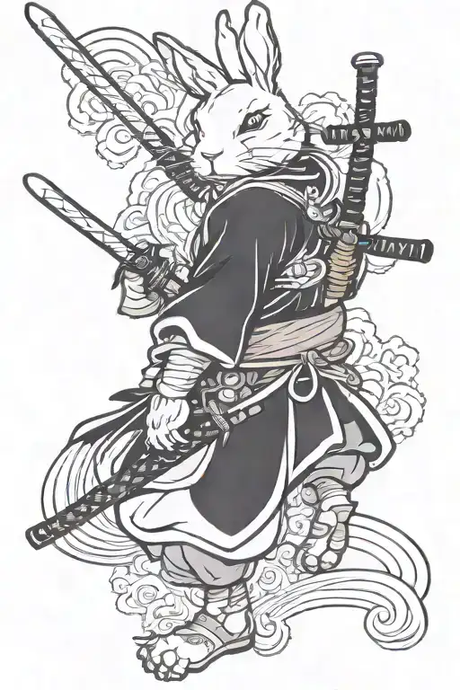 A Samurai Rabbit