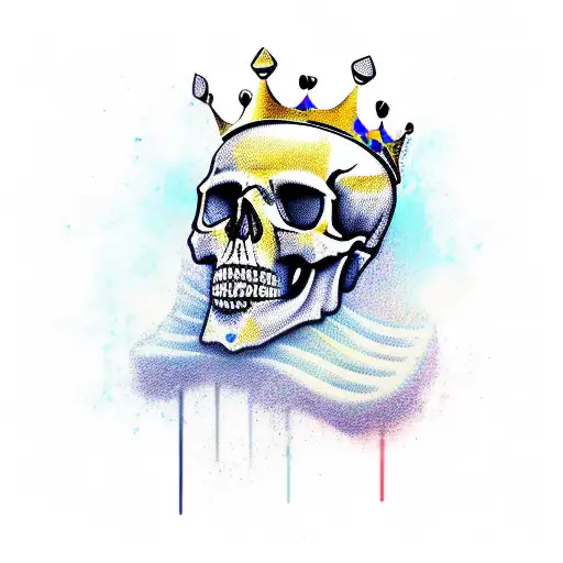 Skull With Crown