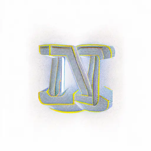 Letter H With Infinity Sign For Men With Beautiful Design