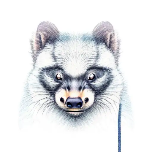 Honey Badger In Russian Military Uniform