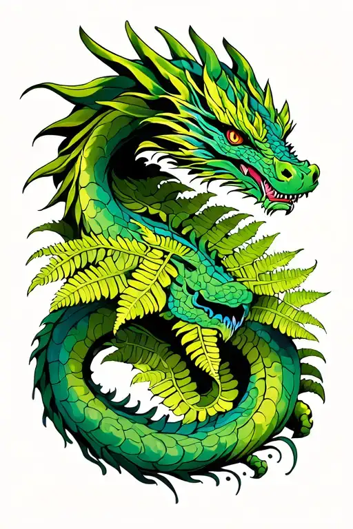 Fern And Dragon