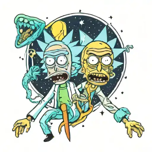 Rick And Morty Alien Galaxy