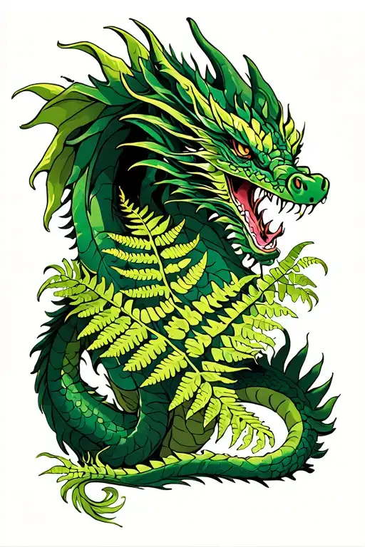 Fern And Dragon