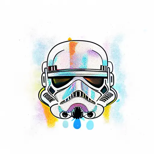 Stormtrooper Sugar Skull