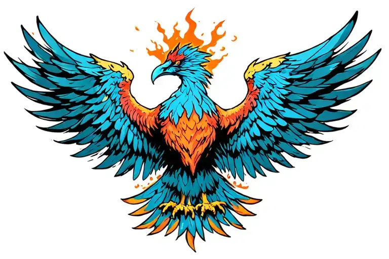 A Phoenix Rising From The Ashes Of Heartbreak