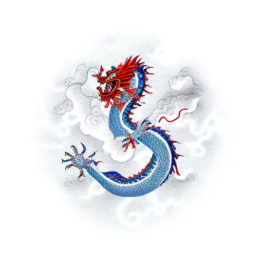 Rising Chinese Dragon