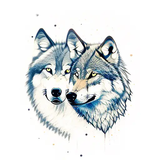 Wolf And Angel