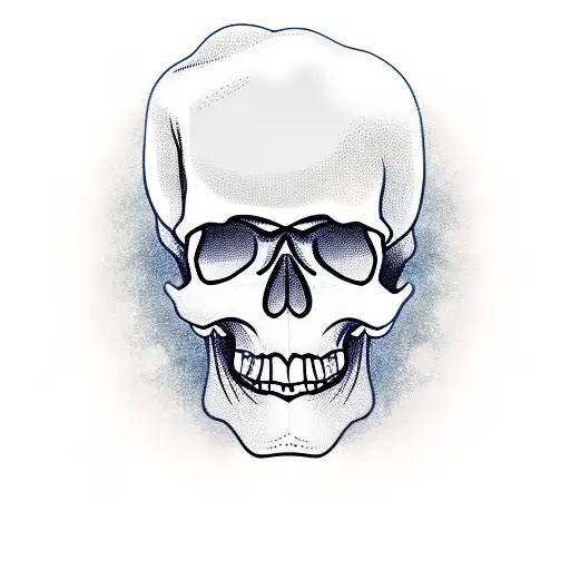 Chef Skull With Culinary And Vegetables