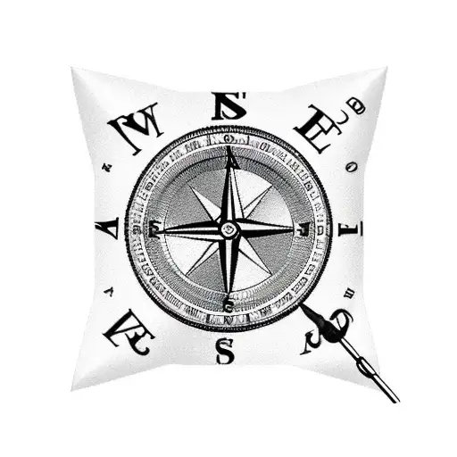 Pocket Watch And Compass