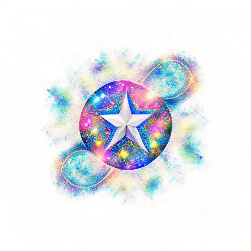 Memorial Of Loved Ones Passed Stars Galaxy