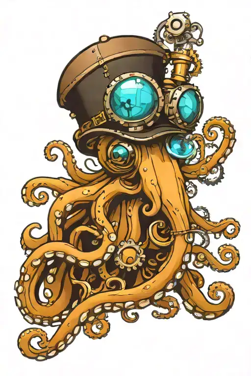 Steampunk Octopus