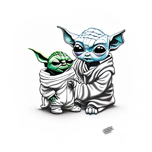 Gir And Baby Yoda