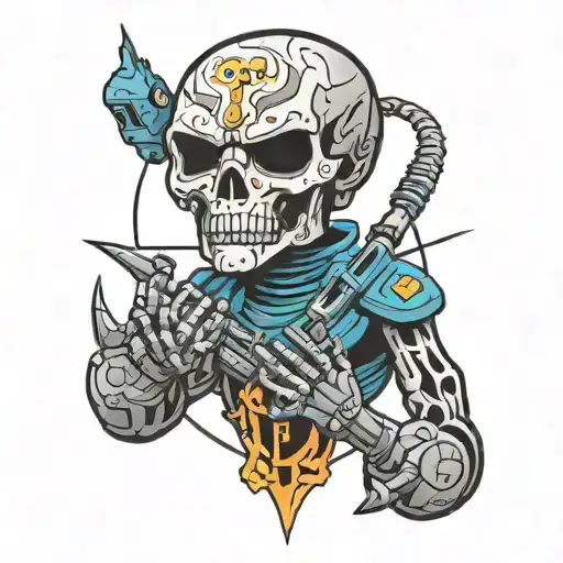 Skull Heavy Metal Star Trek Star Wars Aurebesh World