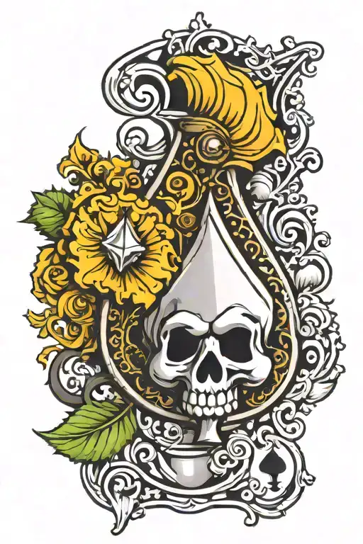 Ace Of Spades Card