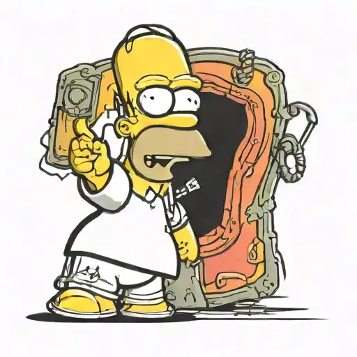 Funny Homer Simpson
