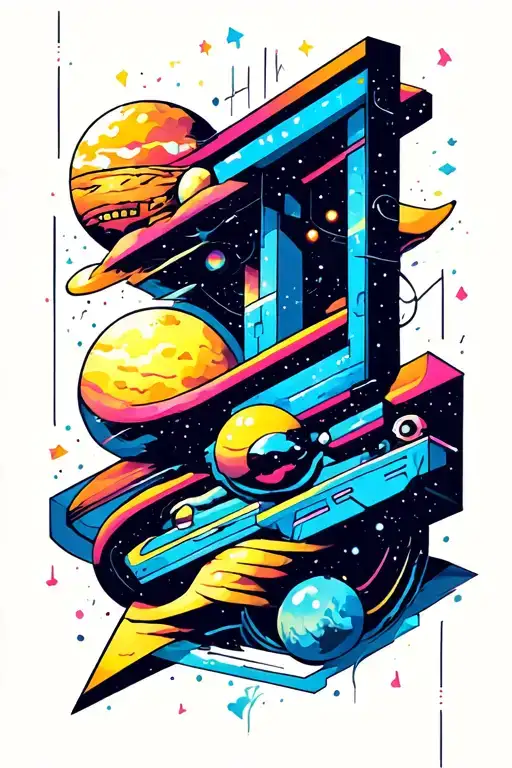 Geometric Space Surrealism