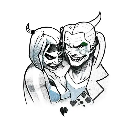 Harley Quinn And Joker In Love