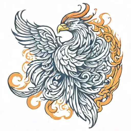 Phoenix Feather Fire