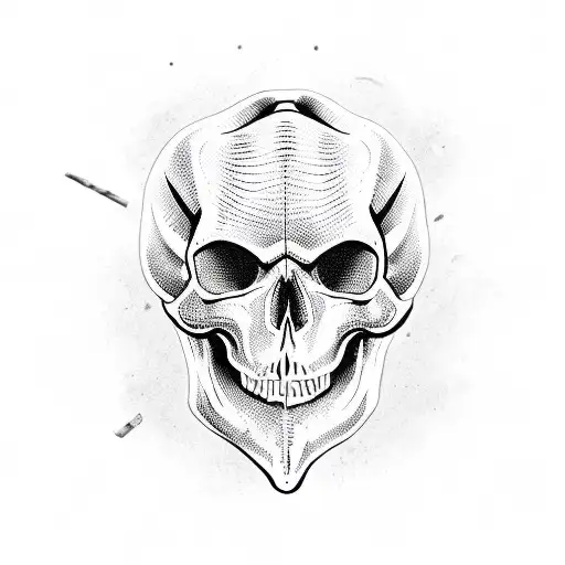 Snake Out Skull