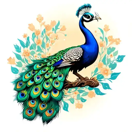 Steampunk Peacock