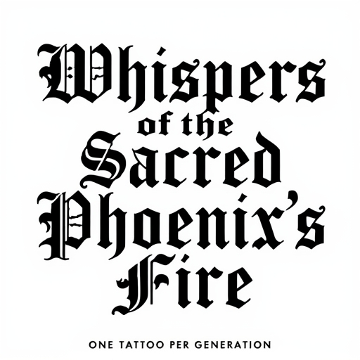 Whispers of the Sacred Phoenix’s Fire