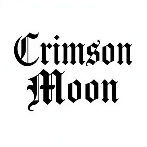 Crimson Moon Tattoo idea