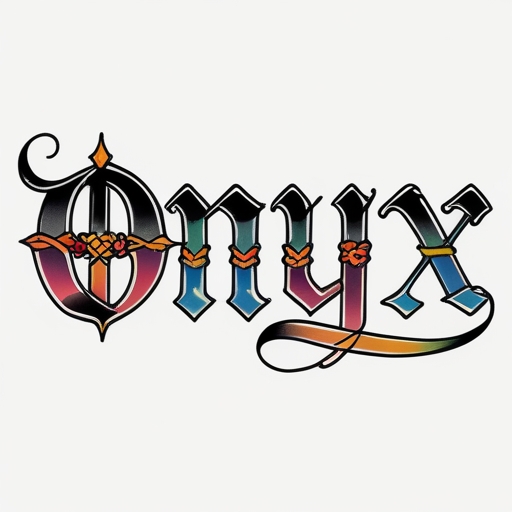 Onyx Tattoo idea