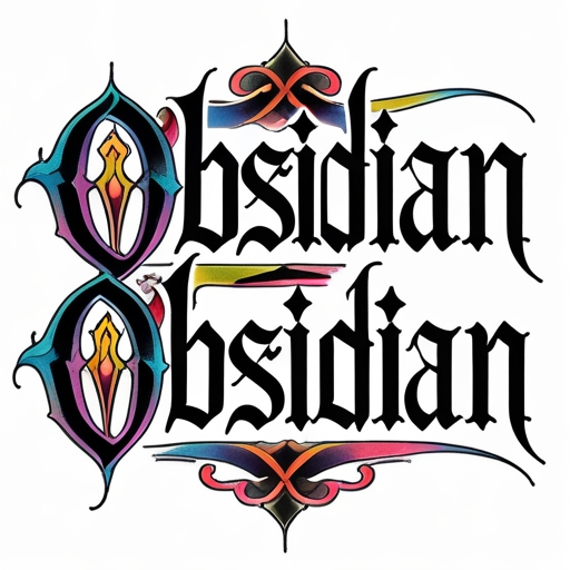 Obsidian Tattoo idea