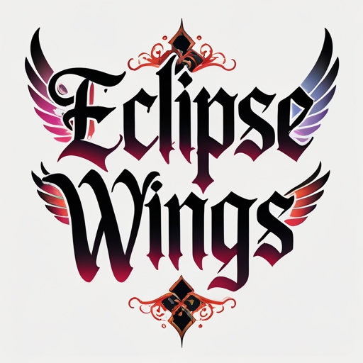 Eclipse Wings Tattoo idea