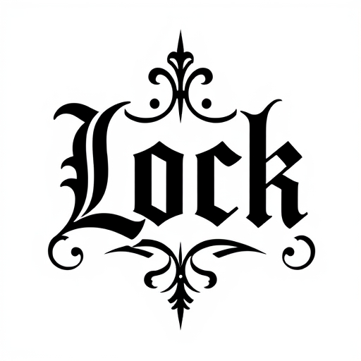 Lock Tattoo idea