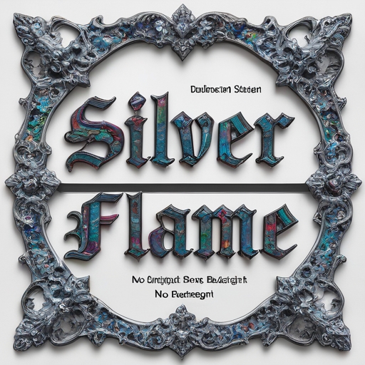 Silver Flame Tattoo idea