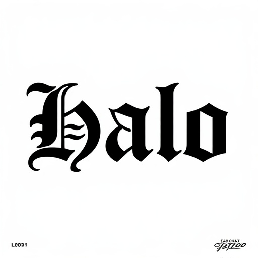 Halo Tattoo idea
