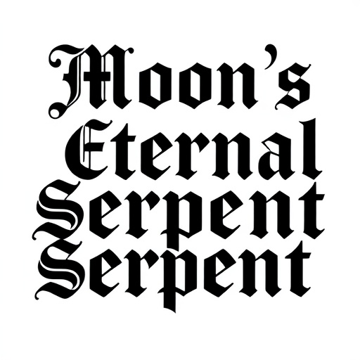 Moon’s Eternal Serpent Tattoo idea