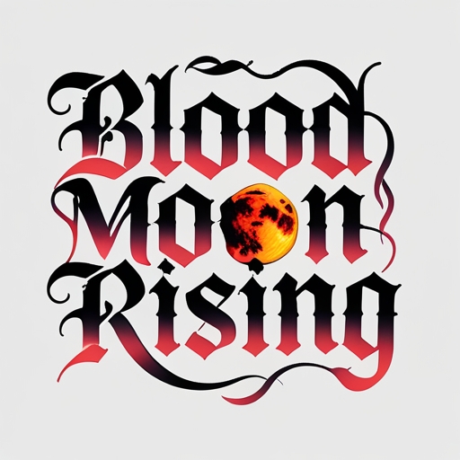 Blood Moon Rising Tattoo idea
